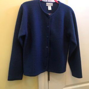 Vintage Pendleton Boiled Wool Ladies Jacket - Size Large